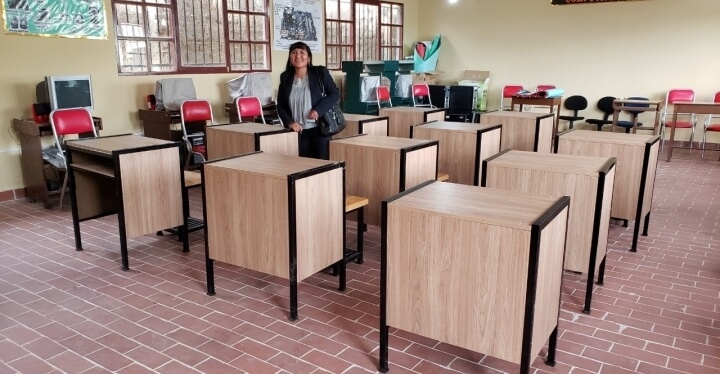 Computers voor Caiza D: ons benefietfeestproject!